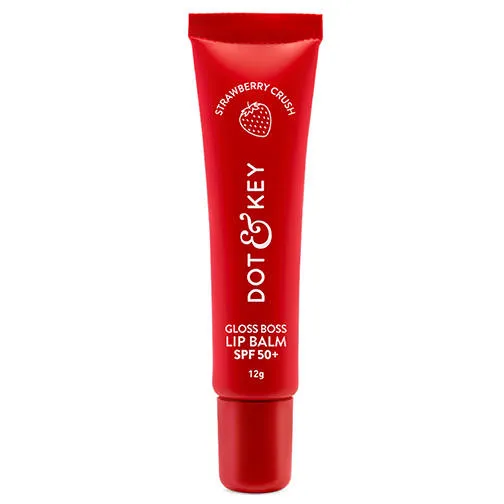 DOT & KEY GLOSS BOSS LIP BALM VITAMIN C + E SPF 50 CARAMEL KISS - 12G