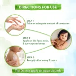 Mamaearth Baby Rich Moisturizing Ultra Light Sunscreen With SPF 50 PA++++ view 6