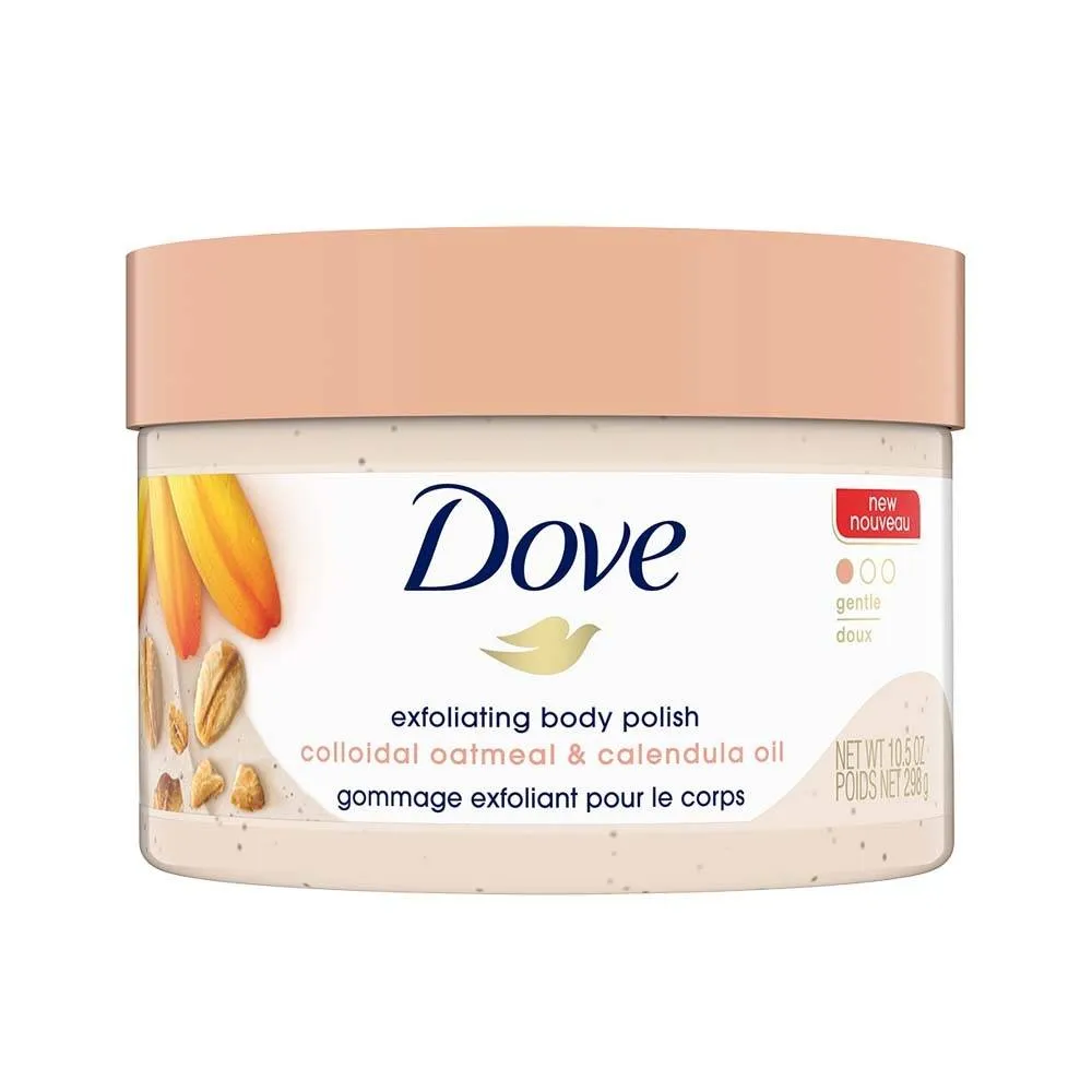 Dove Exfoliating Body Polish Scrub - Oatmeal & Calendula Oil