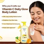 Mamaearth Vitamin C Daily Glow Body Lotion view 2