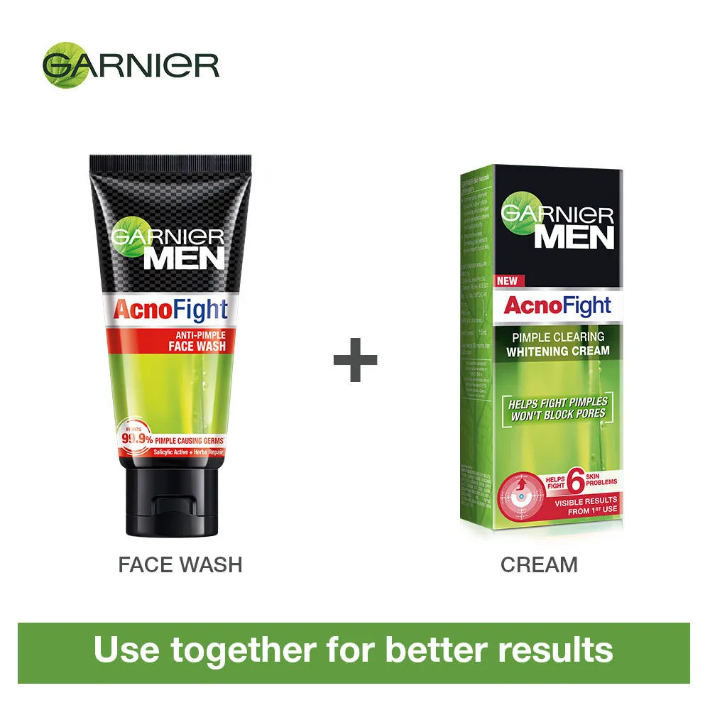 Garnier Men AcnoFight Anti Pimple Face Wash