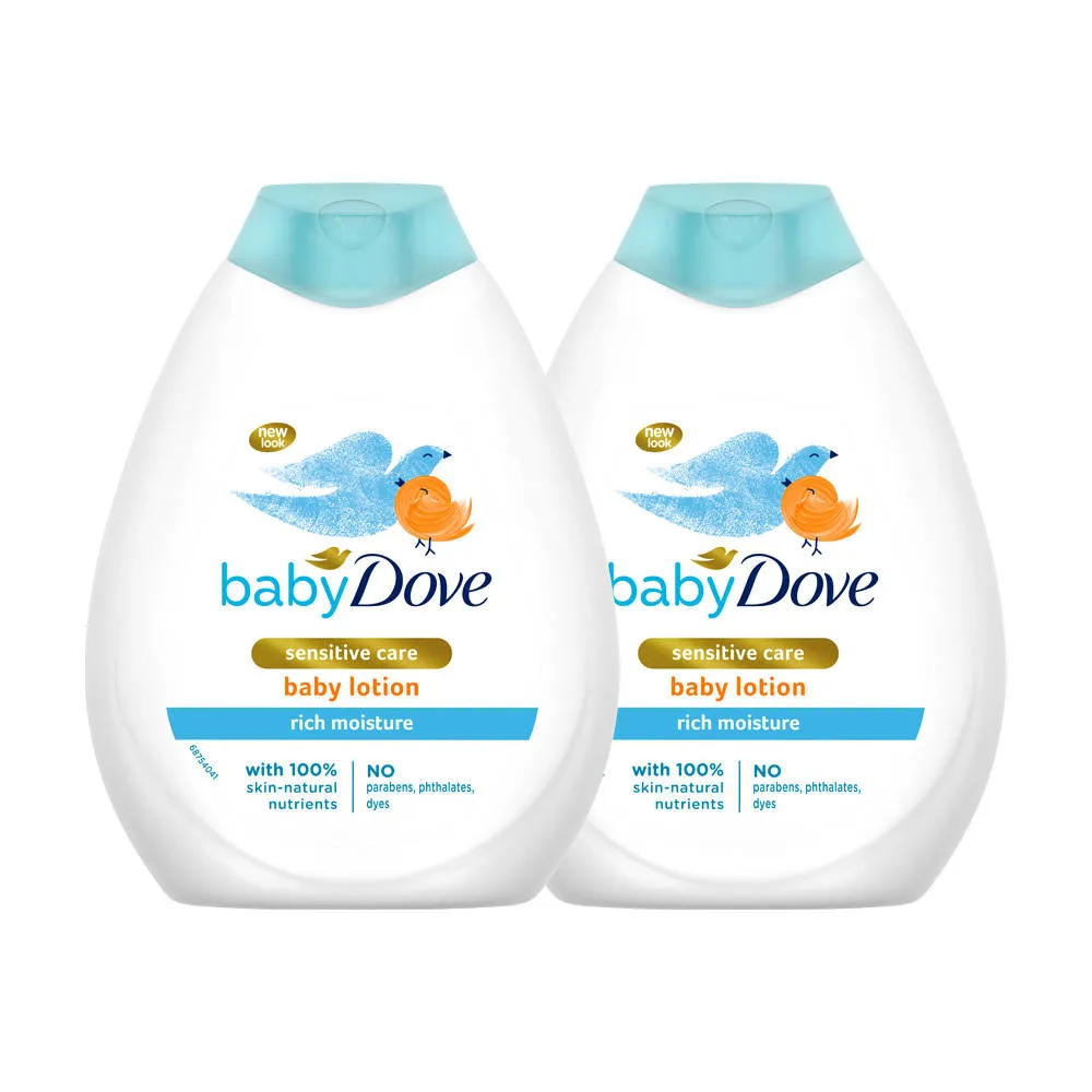 Dove Rich Moisture Lotion - Pack of 2