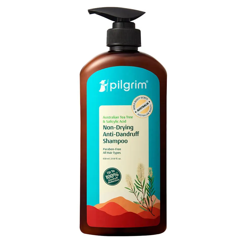 Pilgrim Australian TeaTree & Salicylic Acid Anti-Dandruff Non-Drying Dandruff Control Shampoo