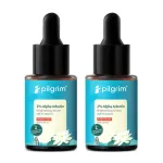 Pilgrim Alpha Arbutin & Vitamin C Brightening Face Serum - Reduces Dark Spots& Brightens - Pack of 2 view 2
