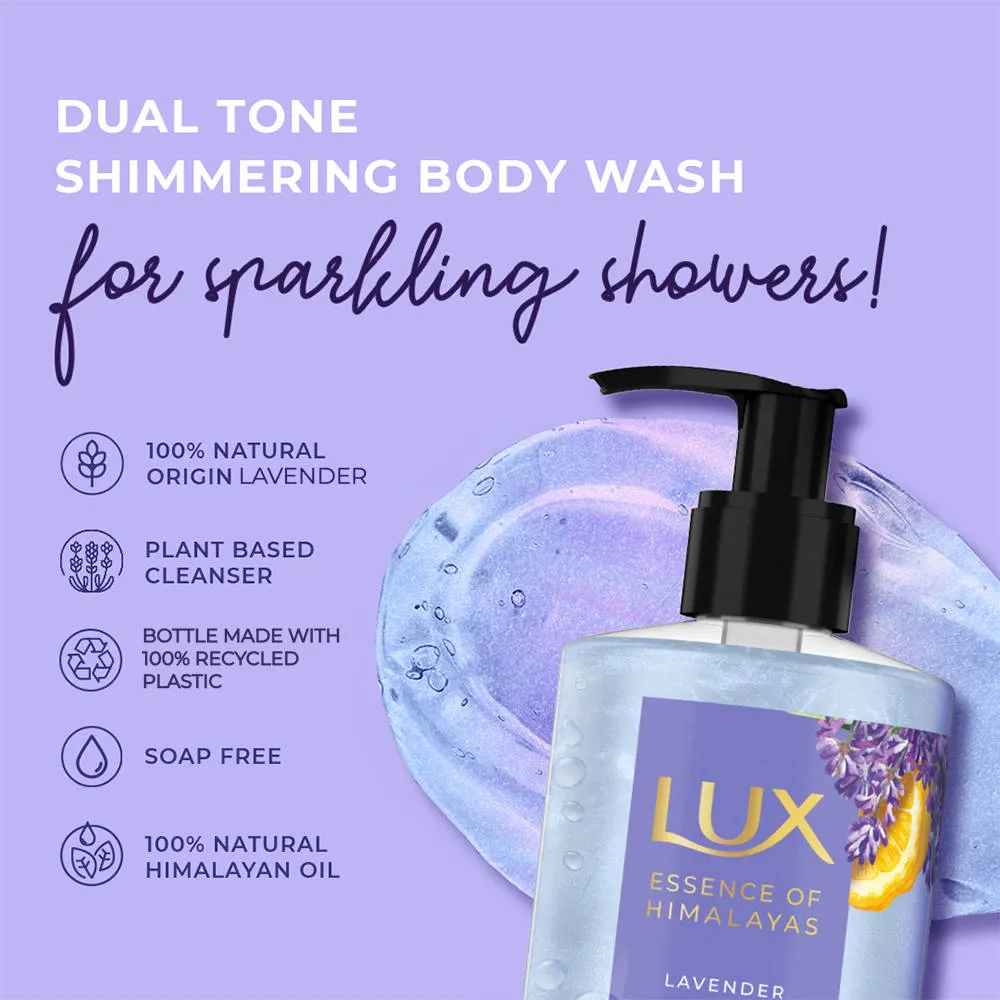 Lux Essence Of Himalayas Lavender & Vitamin C Illuminating Body Wash