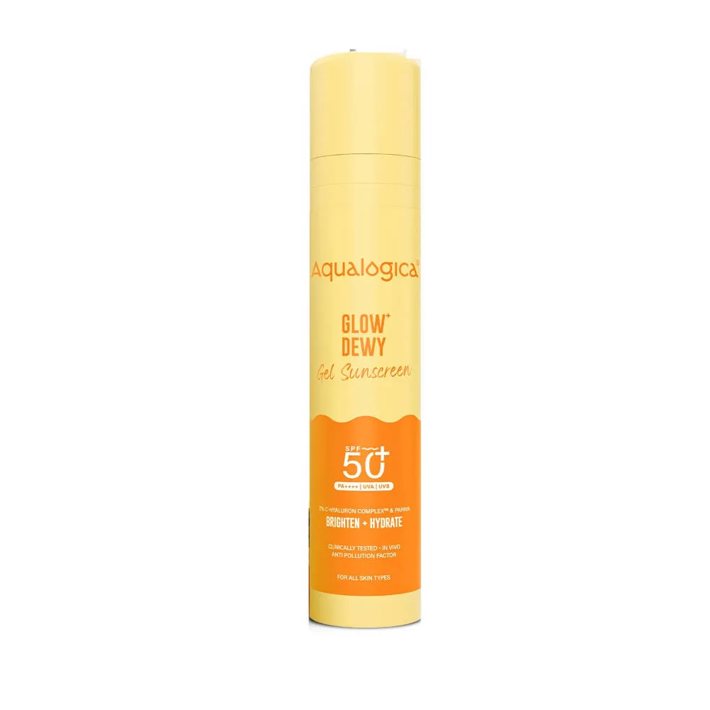 Aqualogica Glow+ Dewy Sunscreen Gel SPF 50+ PA++++