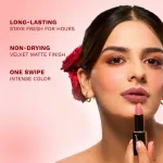 Pilgrim Matte Me Up Velvet Matte Bullet Lipstick Soft, Transferproof & Smudgeproof view 5