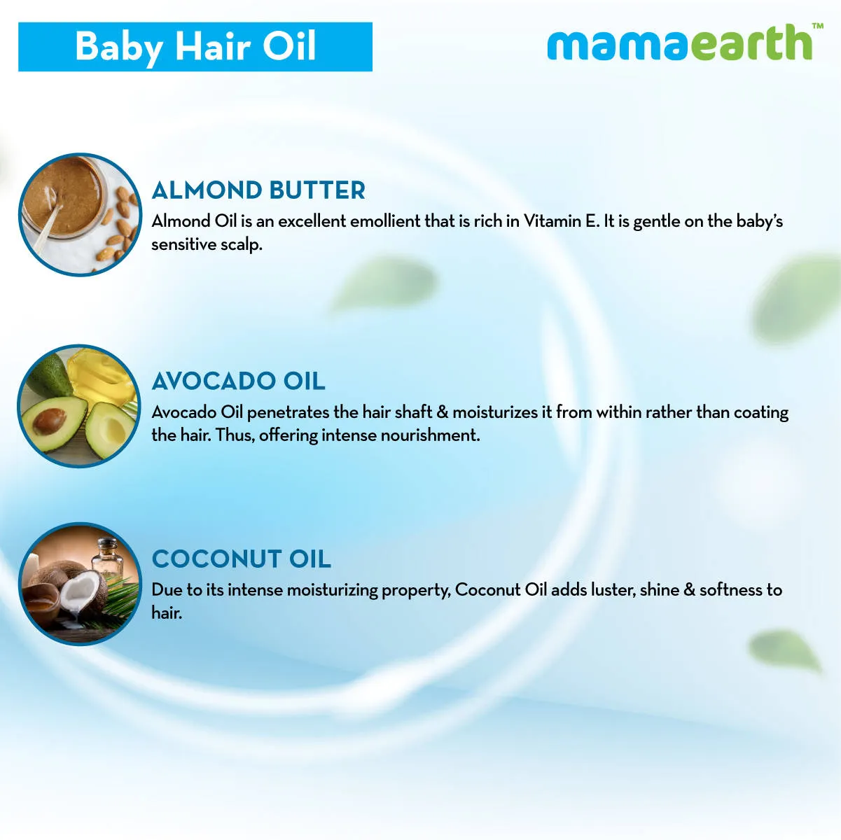 Mamaearth Nourishing Hair Oil For Babies