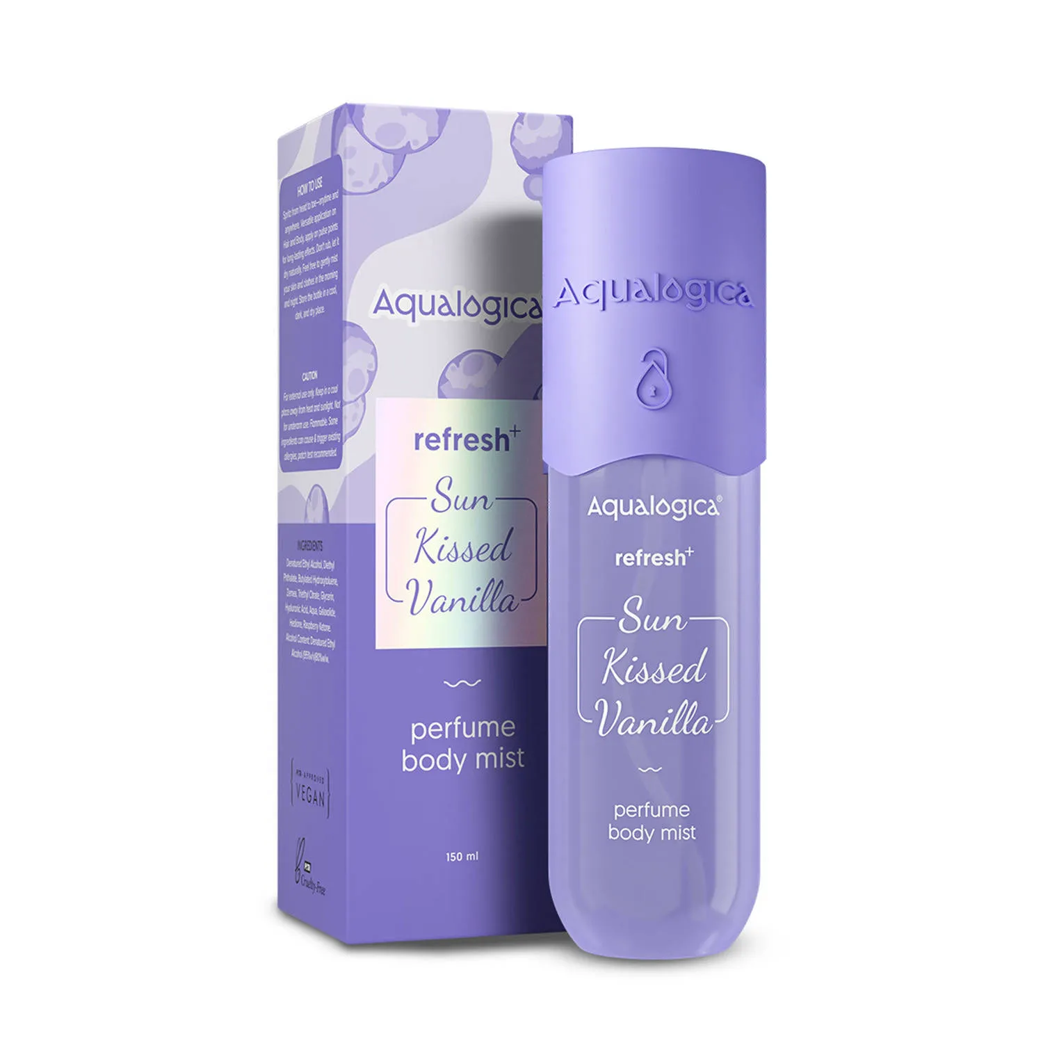 Aqualogica Refresh & Sun Kissed Vanilla Perfume Body Mist