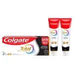 Colgate Total Charcoal Deep Clean Antibacterial Toothpaste Whole Mouth Health Combo view 2
