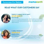 Mamaearth Mineral Based Sunscreen For Babies SPF20+ view 9