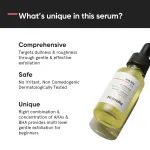 Minimalist 10% AHA BHA Exfoliator With Hyaluronic Acid For Even Tone & Texture view 3