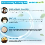 Mamaearth Moisturizing Baby Bathing Soap Bar (Value Pack 75gm x 2) view 4
