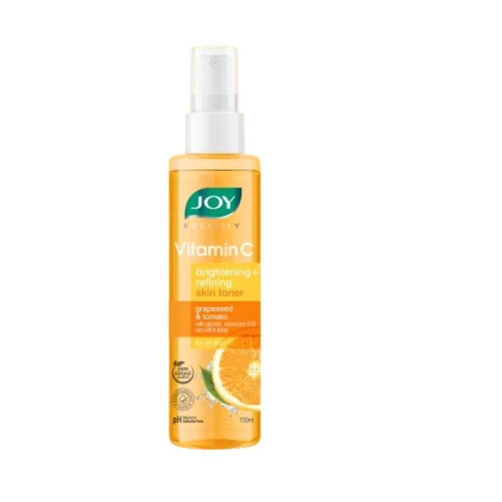 Joy Vitamin C Face Toner For Skin Brightening - pH Balanced, Alcohol Free & For All Skin Types