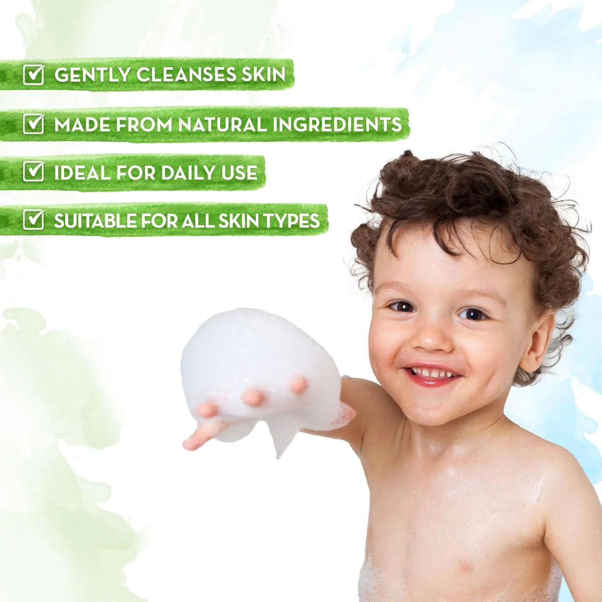 Mamaearth Super Strawberry Body Wash for Kids with Strawberry & Oat Protein