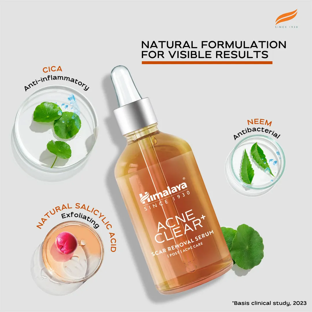 Himalaya Acne Clear+ Scar Removal Serum with 2% Natural Salicylic Acid Reducing Acne & Pigmentation