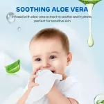Aiwibi Gentle Soft Tea Tree Oil Baby Wipes 90pcs view 4