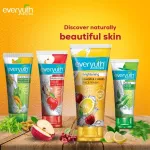 Everyuth Naturals Face Wash - Brightening Lemon & Cherry, Suits all Skin Types, Paraben Free view 6