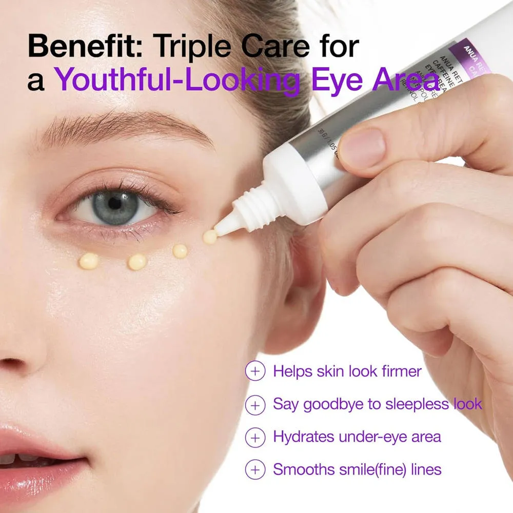 Anua Retinol 0.1 Caffeine Revitalizing Eye Cream