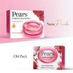 Pears Naturale Pomegranate Brightening Bathing Soap Bar (Pack of 4) view 7