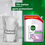 Dettol pH-Balanced Liquid Handwash Refill, Skincare - 1.35Liter view 2