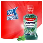 Colgate Maxfresh Plax Antibacterial Mouthwash, Fresh Mint view 4