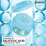 Garnier Fresh & Matte Salicylic Acid Sorbet Moisturizer, 4.5% Salicylic Acid Niacinamide Vit C view 3