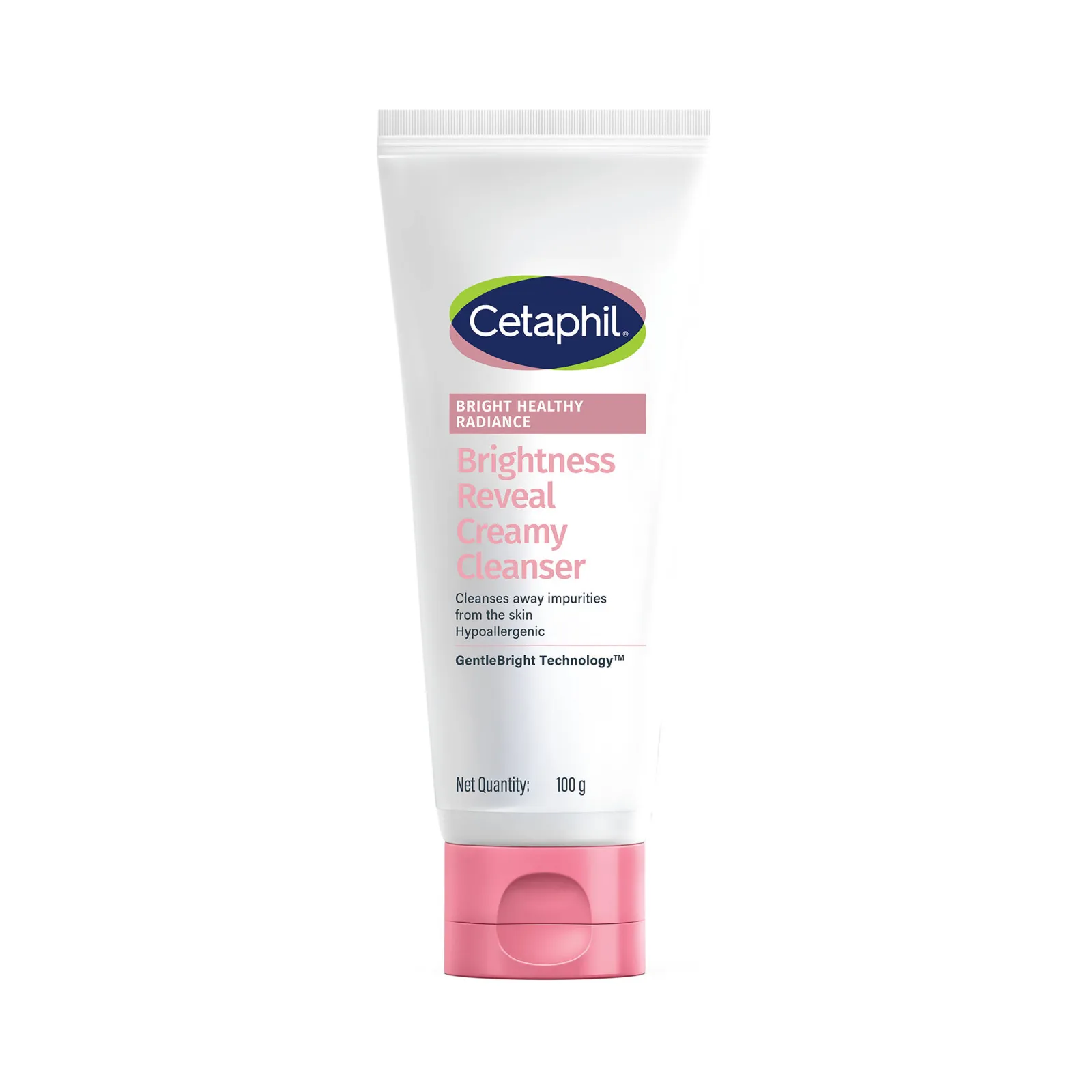 Cetaphil BHR Brightness Reveal Creamy Cleanser Cream To Foam Texture
