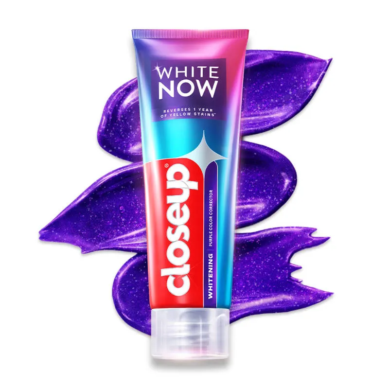 Close Up Closeup White Now - Purple Color Corrector Toothpaste