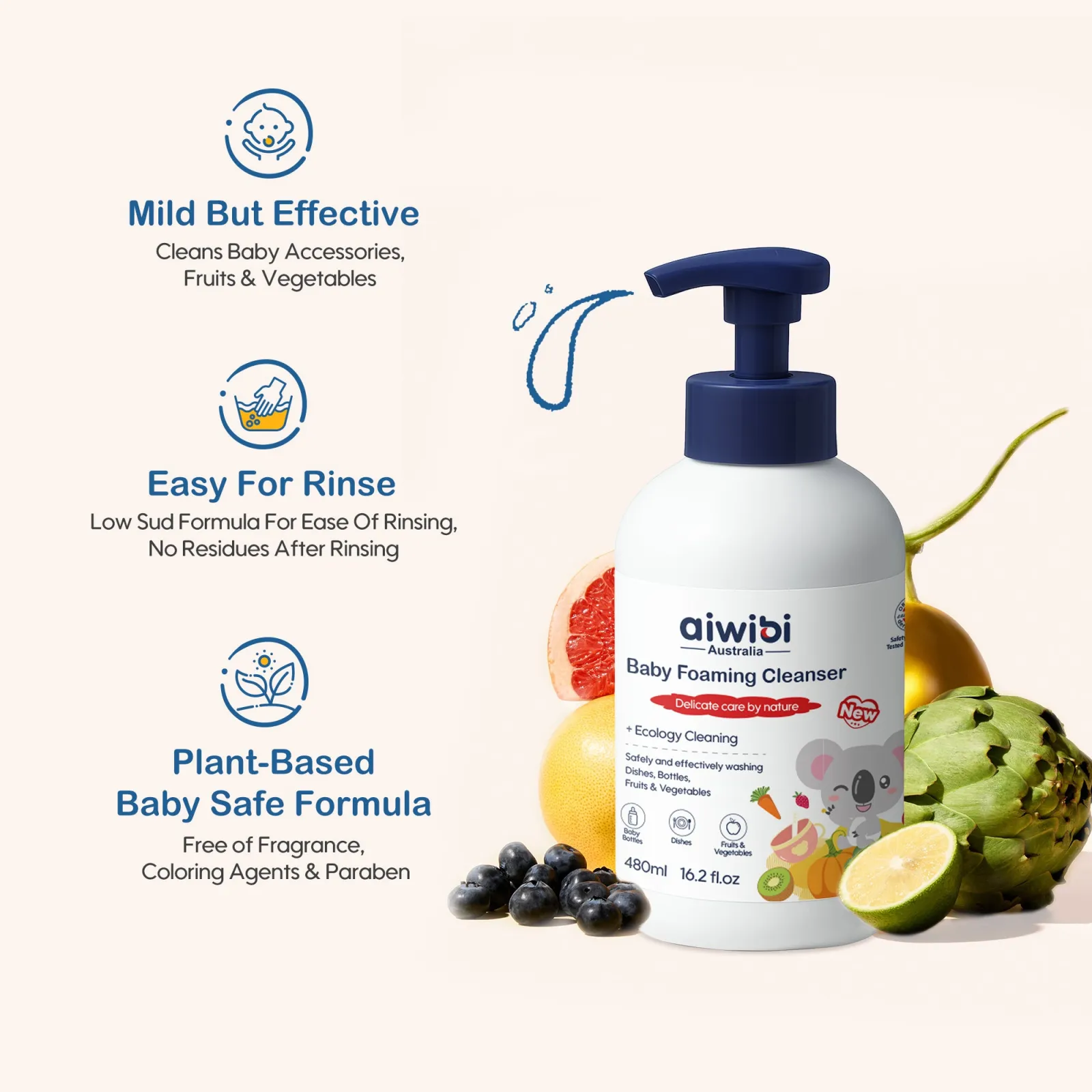 Aiwibi Baby Foaming Cleanser