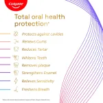 Colgate Total Charcoal Deep Clean Antibacterial Toothpaste Whole Mouth Health Combo view 6