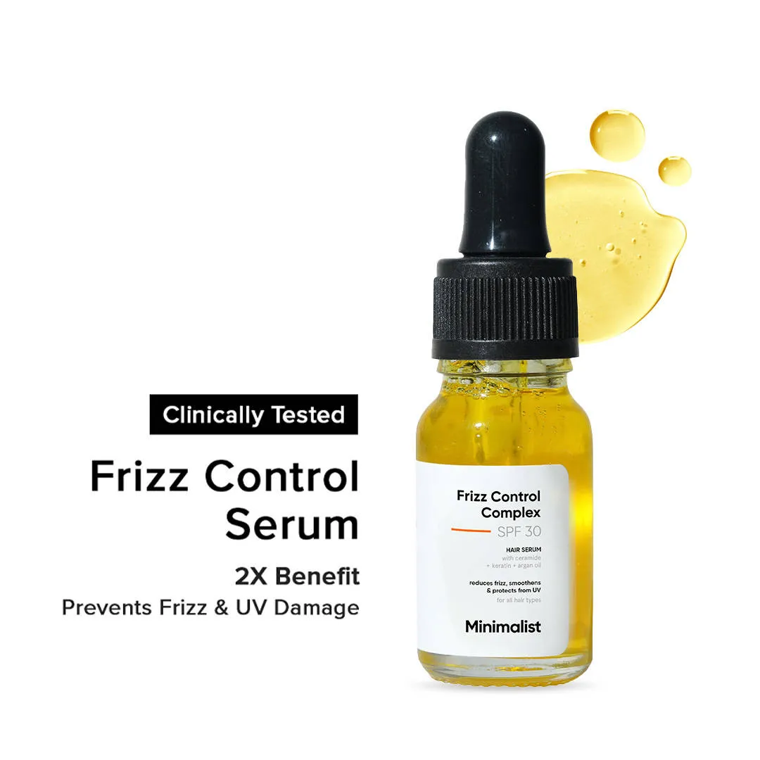 Minimalist Frizz Control Complex SPF 30 Hair Serum