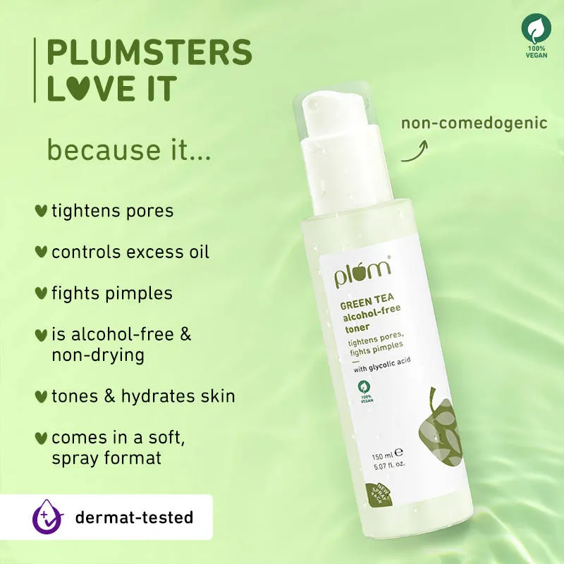 Plum Green Tea Alcohol-Free Face Toner