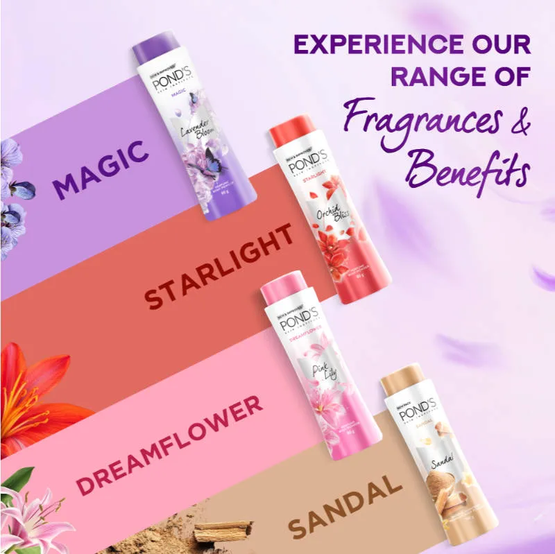 Pond's Ponds Magic Freshness Talc With Acacia Honey