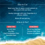 Aqualogica Detan+ Smoothie Face Wash with Glycolic Acid & Cherry Tomato for Tan removal view 5