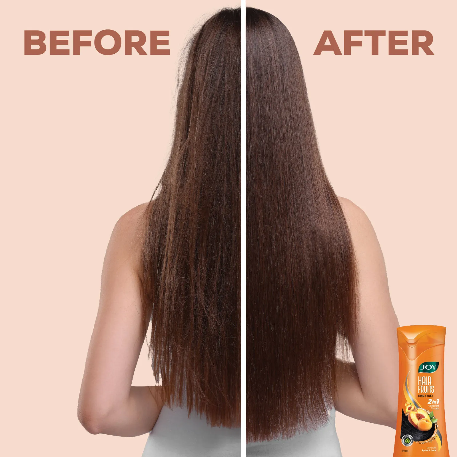 Joy Hair Fruits Long & Silky Conditioning Shampoo
