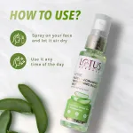 Lotus Herbals Active Aloe + Niacinamide Brightening Boost Mist view 3