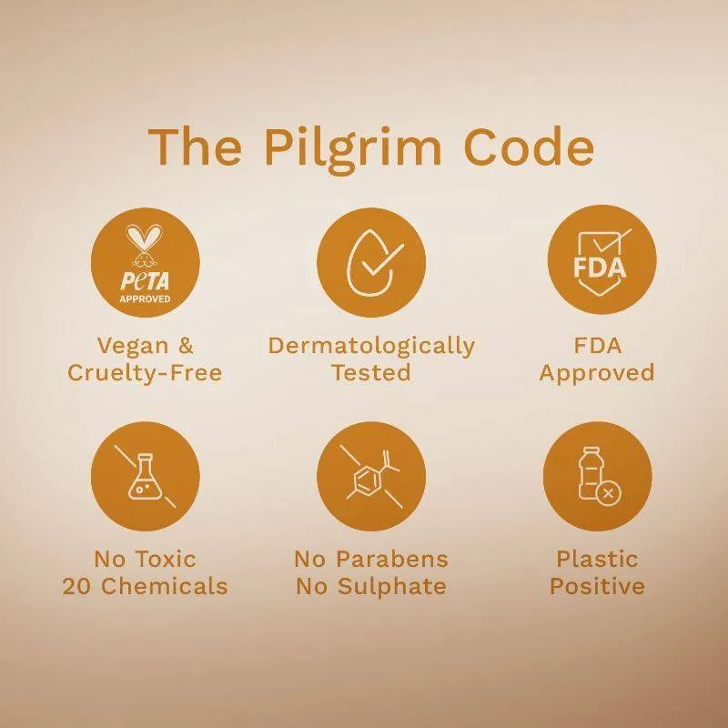 Pilgrim 24k Gold Gel Moisturizer Hyaluronic Acid & Alpha Arbutin for Smooth Radiant Glow Pack of 2