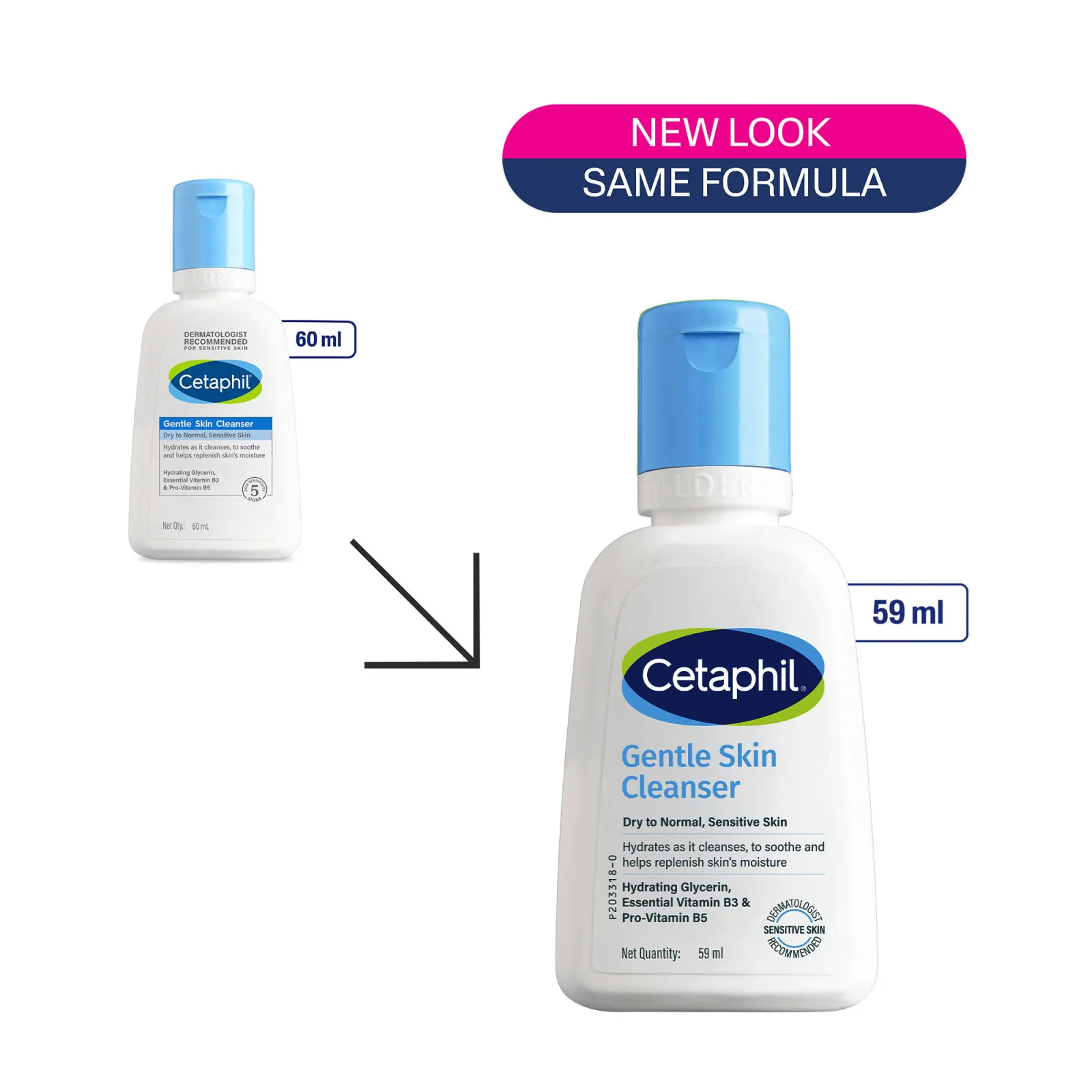 Cetaphil Normal To Dry Skin Travel Pack - Cleanser & Lotion (Pack Of Two)