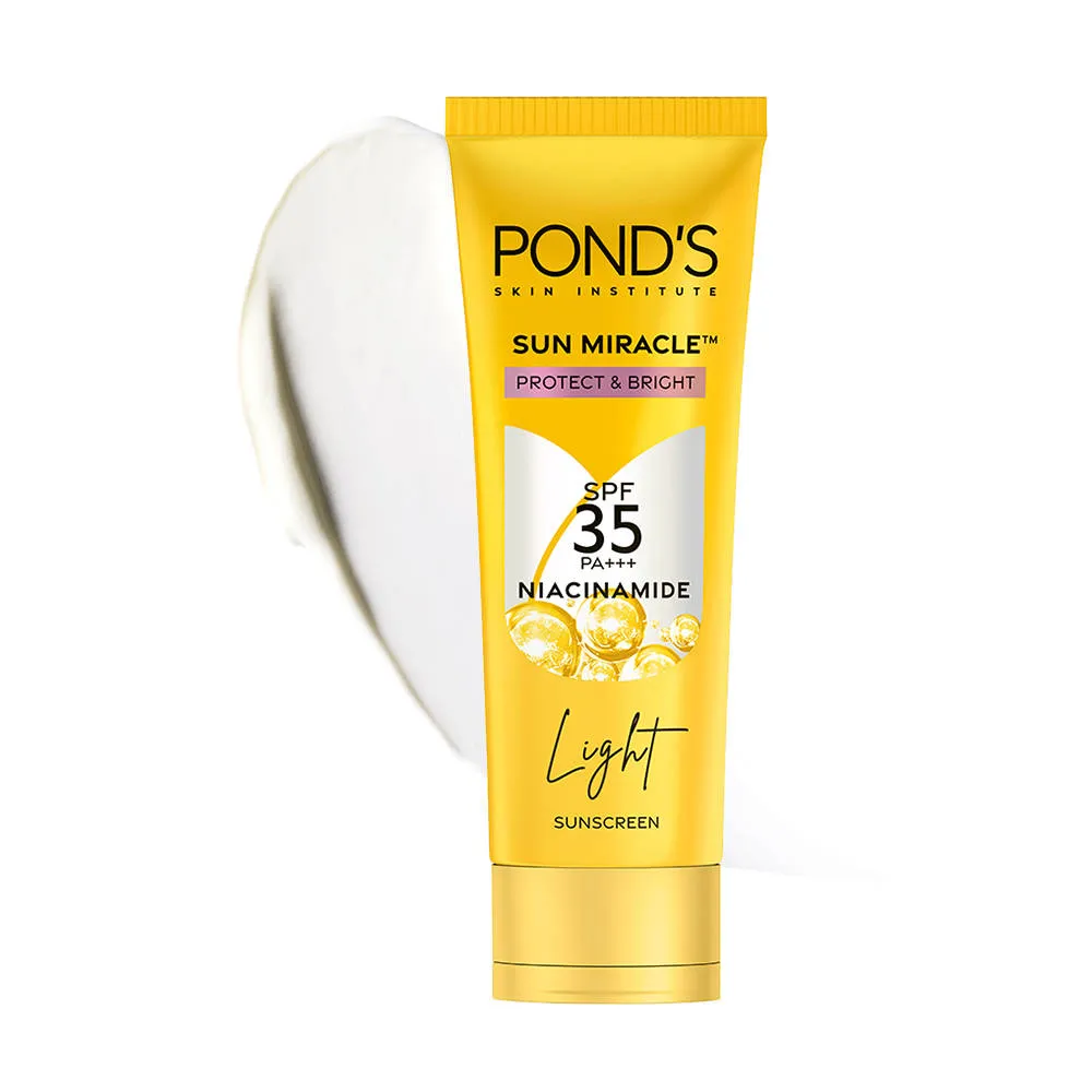 Pond's POND’S Sun Miracle SPF 35 PA+++ Light Sunscreen - Protect & Bright, With Niacinamide