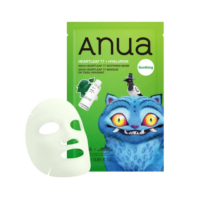 Anua Heartleaf 77 Soothing Mask - K-Pop Demon Hunters Special Edition