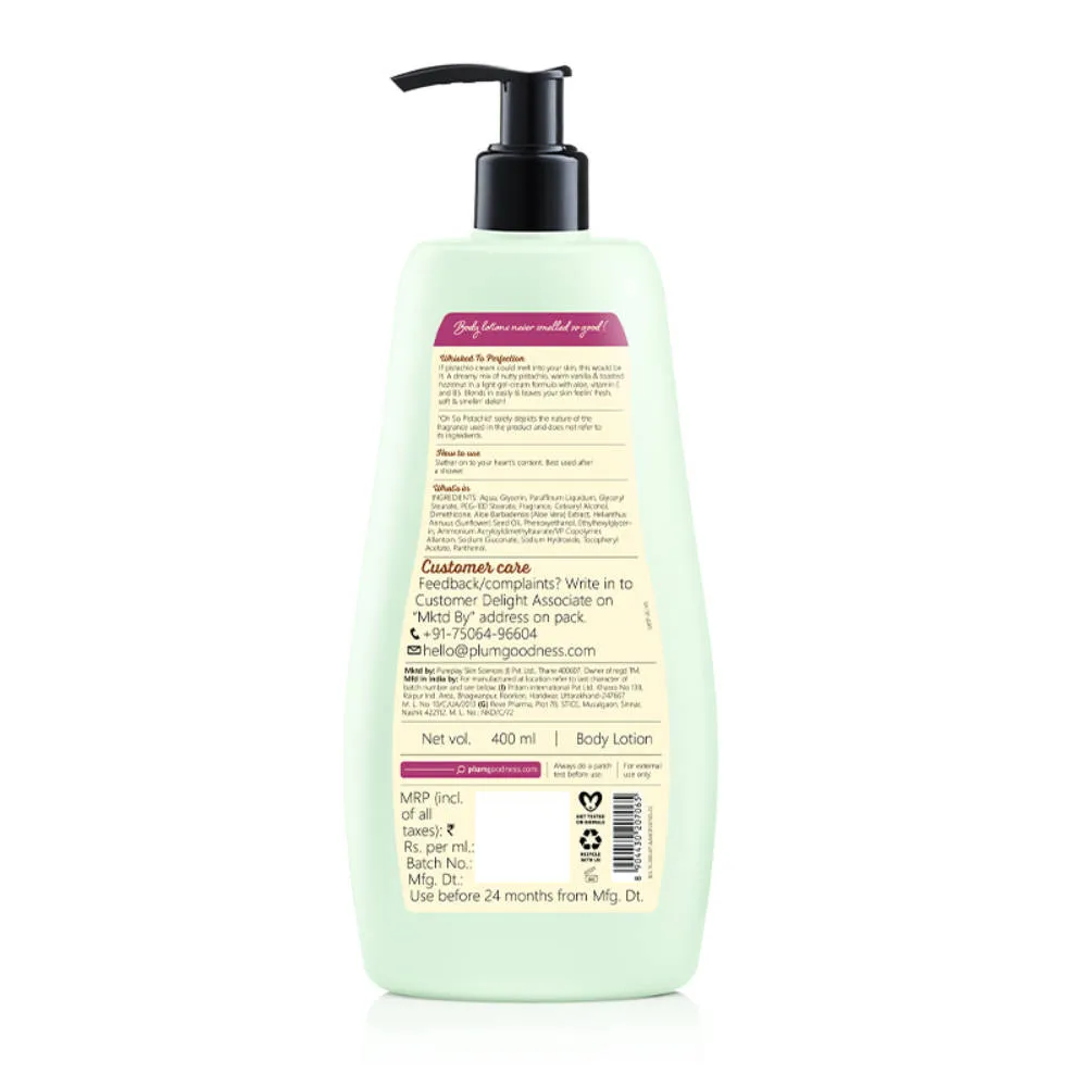 Plum BodyLovin' Oh So Pistachio Body Lotion | 400ml