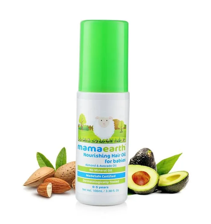 Mamaearth Nourishing Hair Oil For Babies