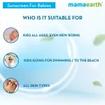 Mamaearth Mineral Based Sunscreen For Babies SPF20+ view 4