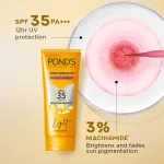 Pond's POND’S Sun Miracle SPF 35 PA+++ Light Sunscreen - Protect & Bright, With Niacinamide view 2