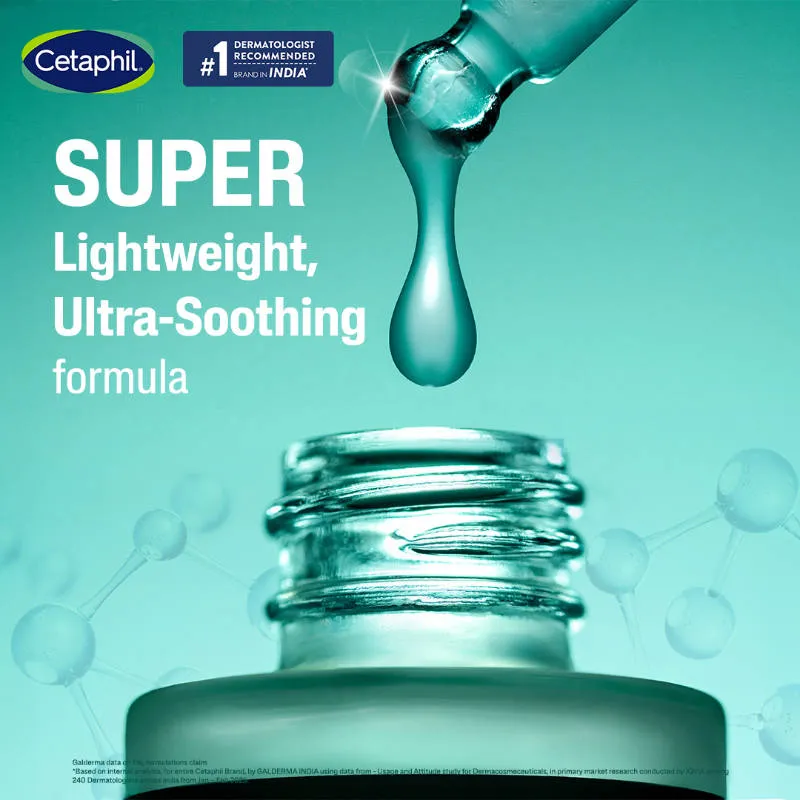 Cetaphil Soothing & Comforting CICA Restoring Serum with Allantoin Soothes Skin