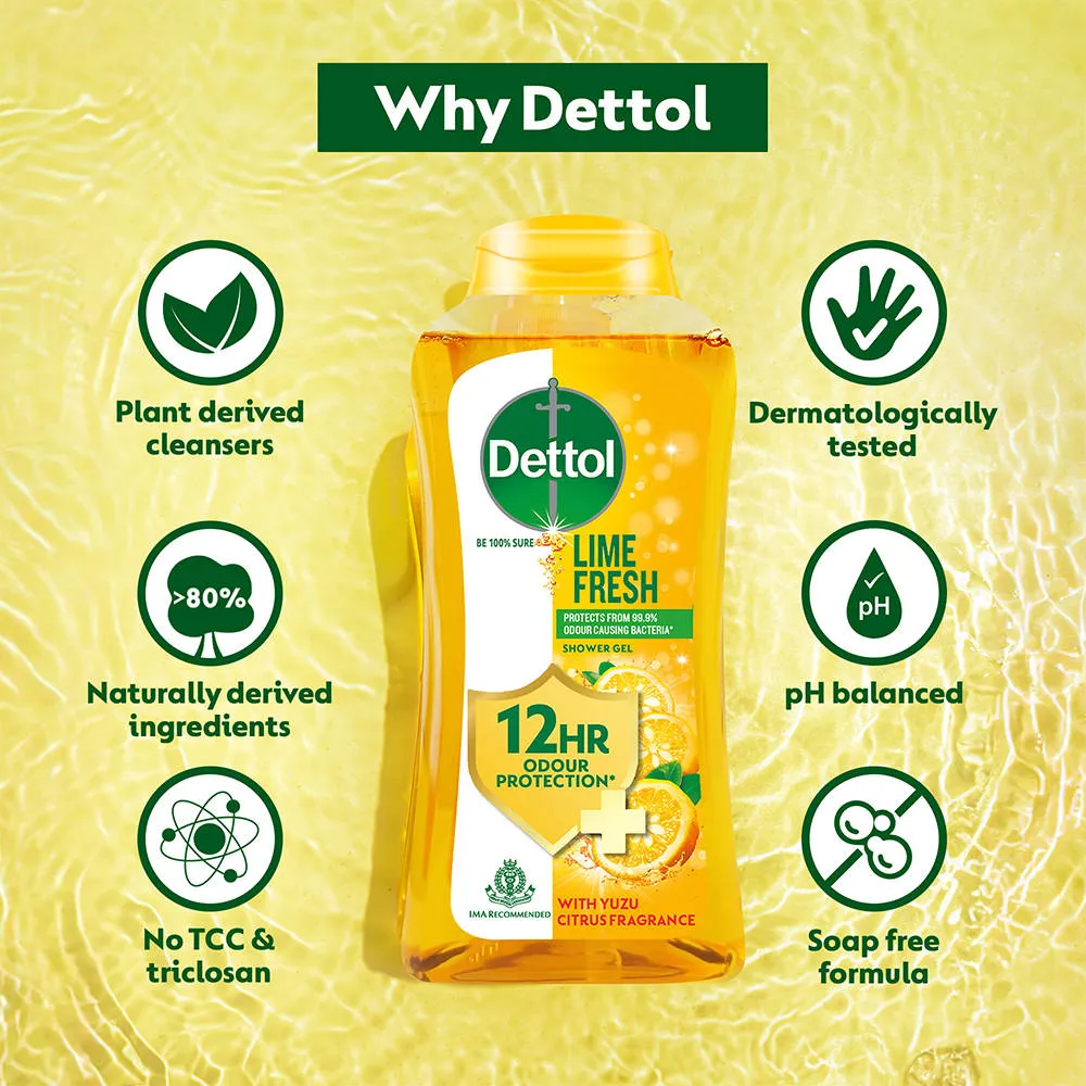Dettol Refresh Body Wash - Yuzu Citrus