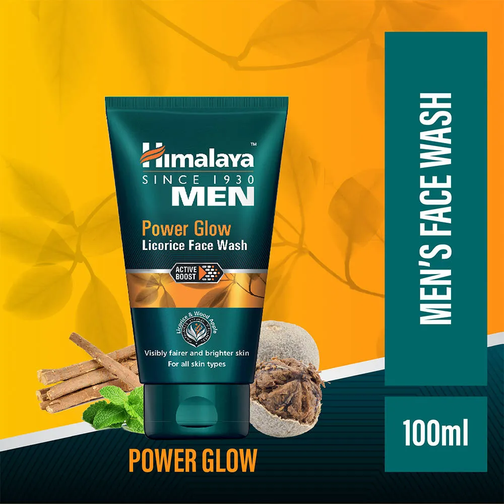 Himalaya Men Power Glow Licorice Face Wash