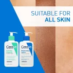 CeraVe Facewash & Moisturizing Lotion Combo with Ceramides- Skincare Routine for Normal to Oily Skin view 5