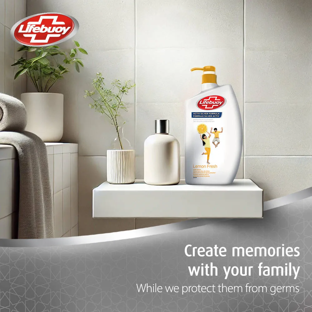 Lifebuoy Lemon Fresh Antibacterial Body Wash